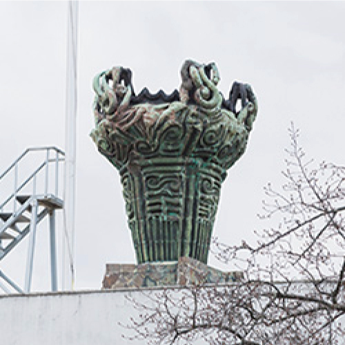 Cauldron for the 1964 Niigata National Sports Festival!